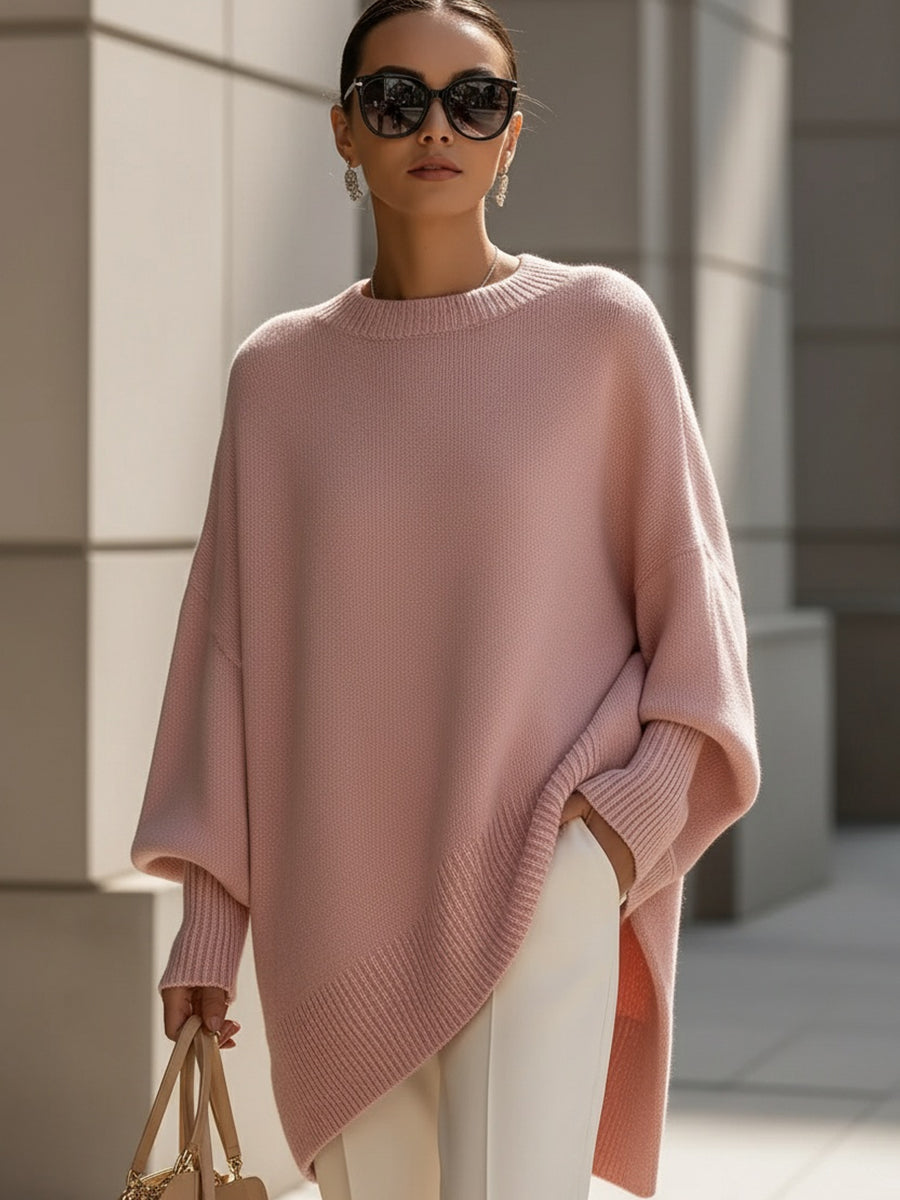 Evelyne - Sophisticated Wool Blend Sweater