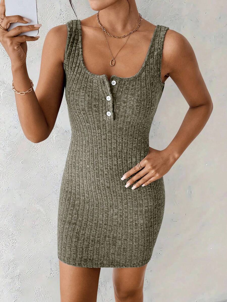 SHEIN Women's Sexy 2 Pieces Blue Dress, Autumn/Winter