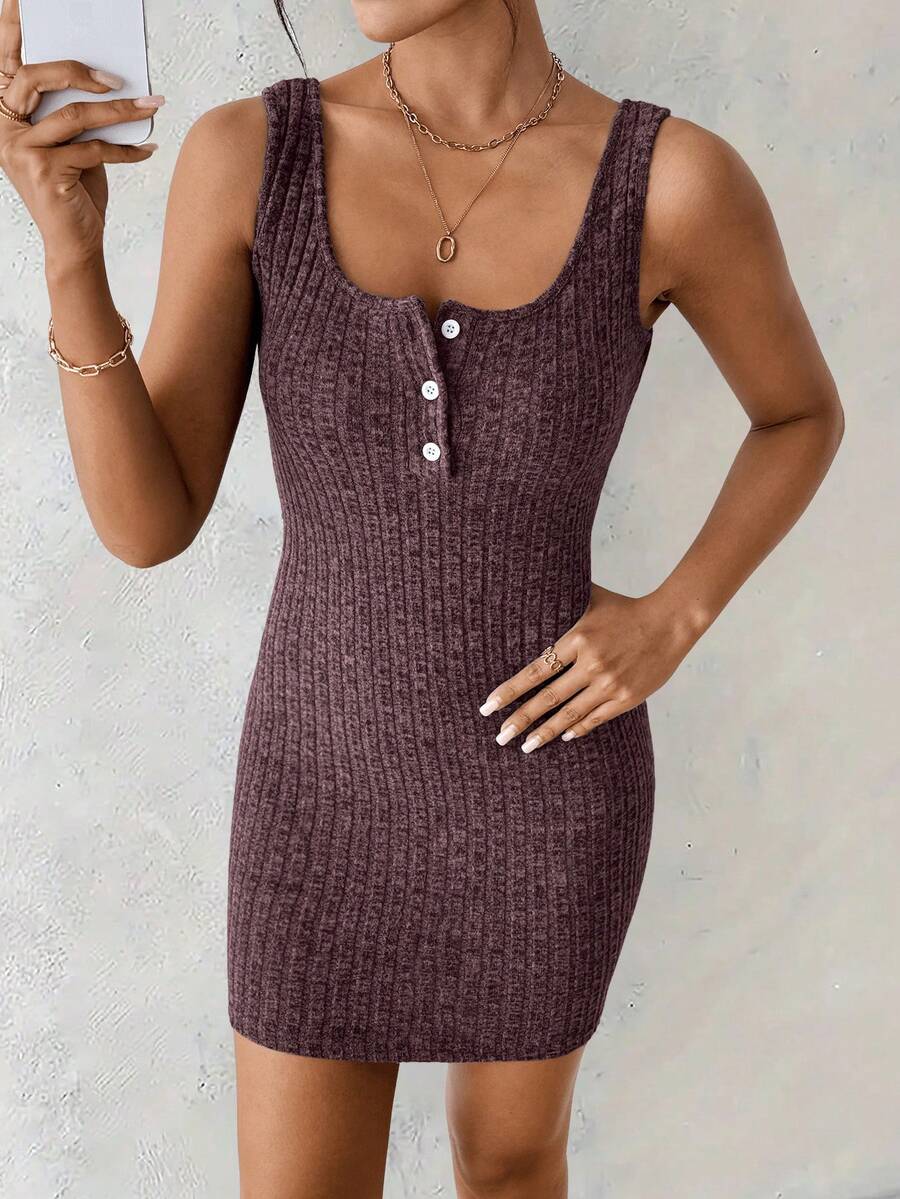 SHEIN Women's Sexy 2 Pieces Blue Dress, Autumn/Winter