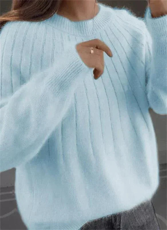Adelaide Women's Cashmere Jumper – 100% Cashmere Soft Luxury Knit Sweater