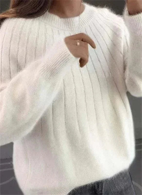 Adelaide Women's Cashmere Jumper – 100% Cashmere Soft Luxury Knit Sweater