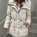 [New Style | Thickened] New Style Women's Mid-Length Hooded Padded Coat | Thickened Premium Feel Jacket 2025