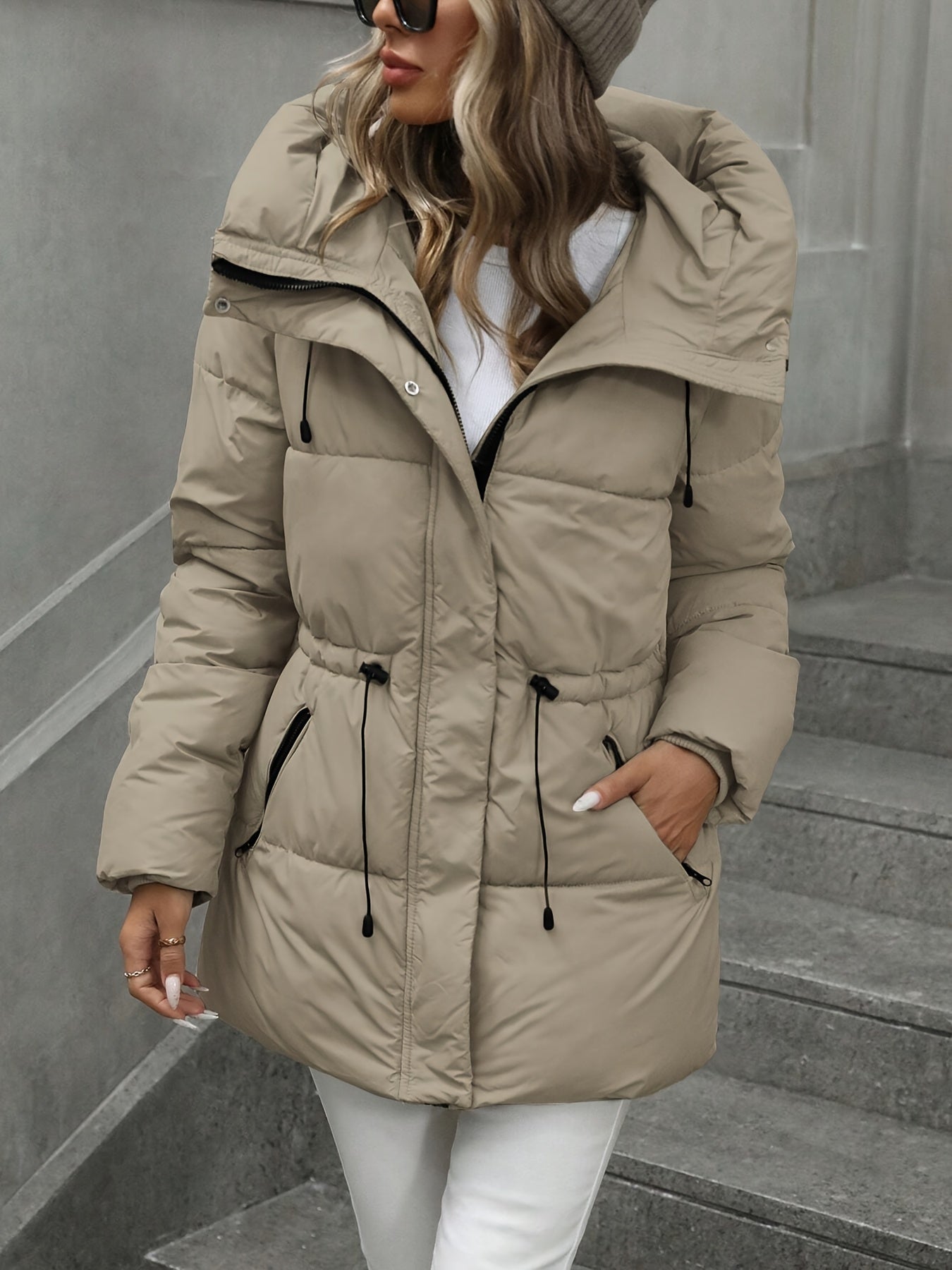 [New Style | Thickened] New Style Women's Mid-Length Hooded Padded Coat | Thickened Premium Feel Jacket 2025