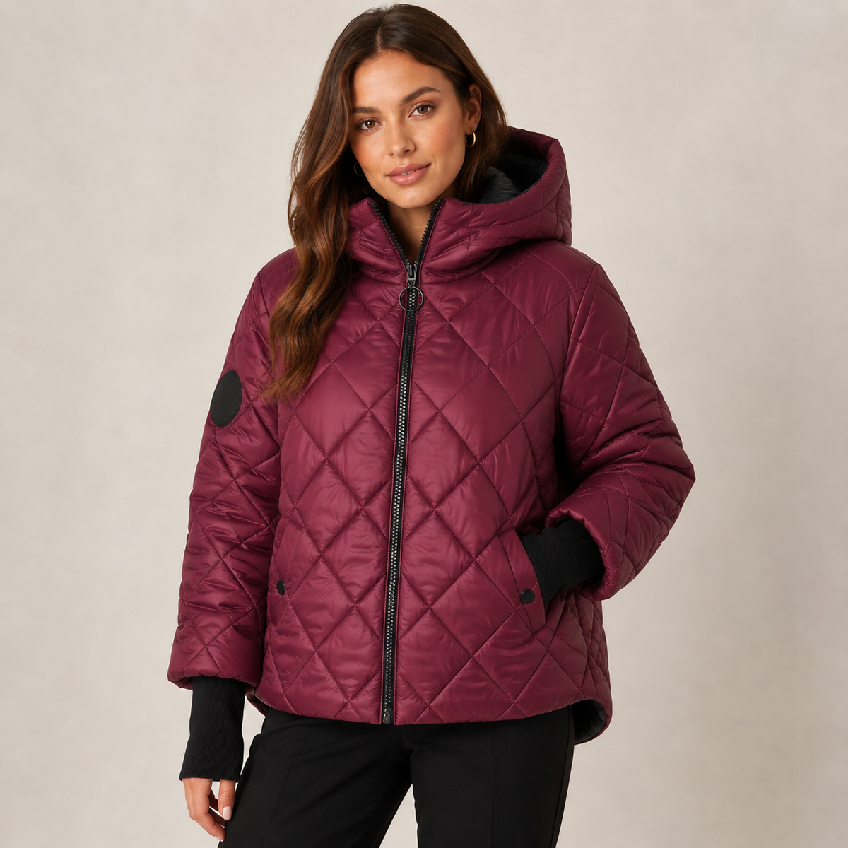 Wilhelmina | Insulated Quilted Puffer Jacket