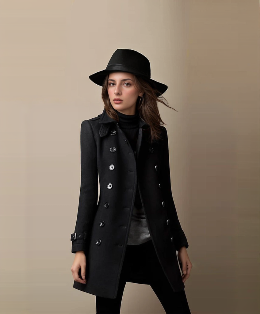 Calora | Womens Tailored Trench Coat