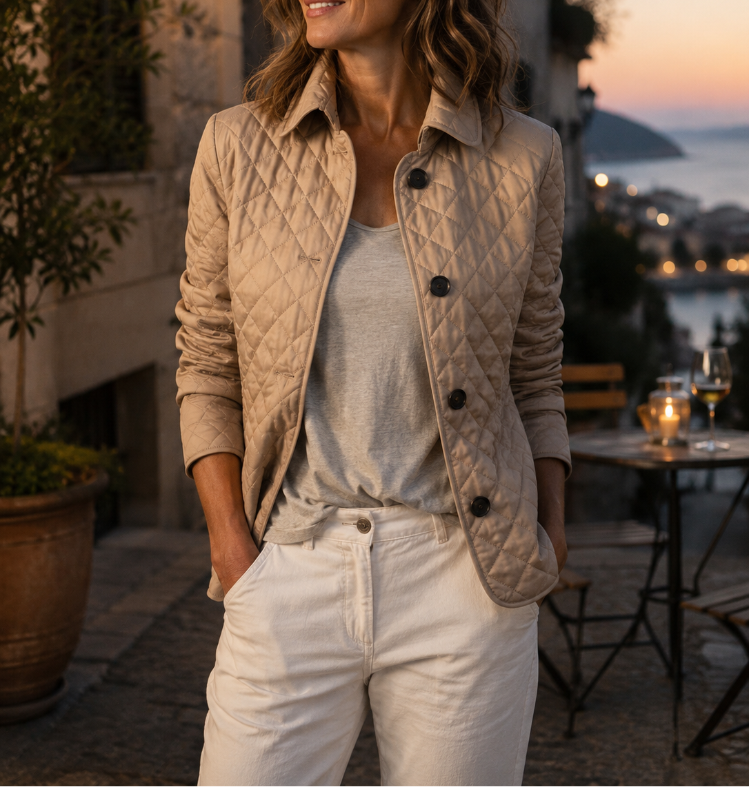 Ruth - Lightweight Quilted Jacket
