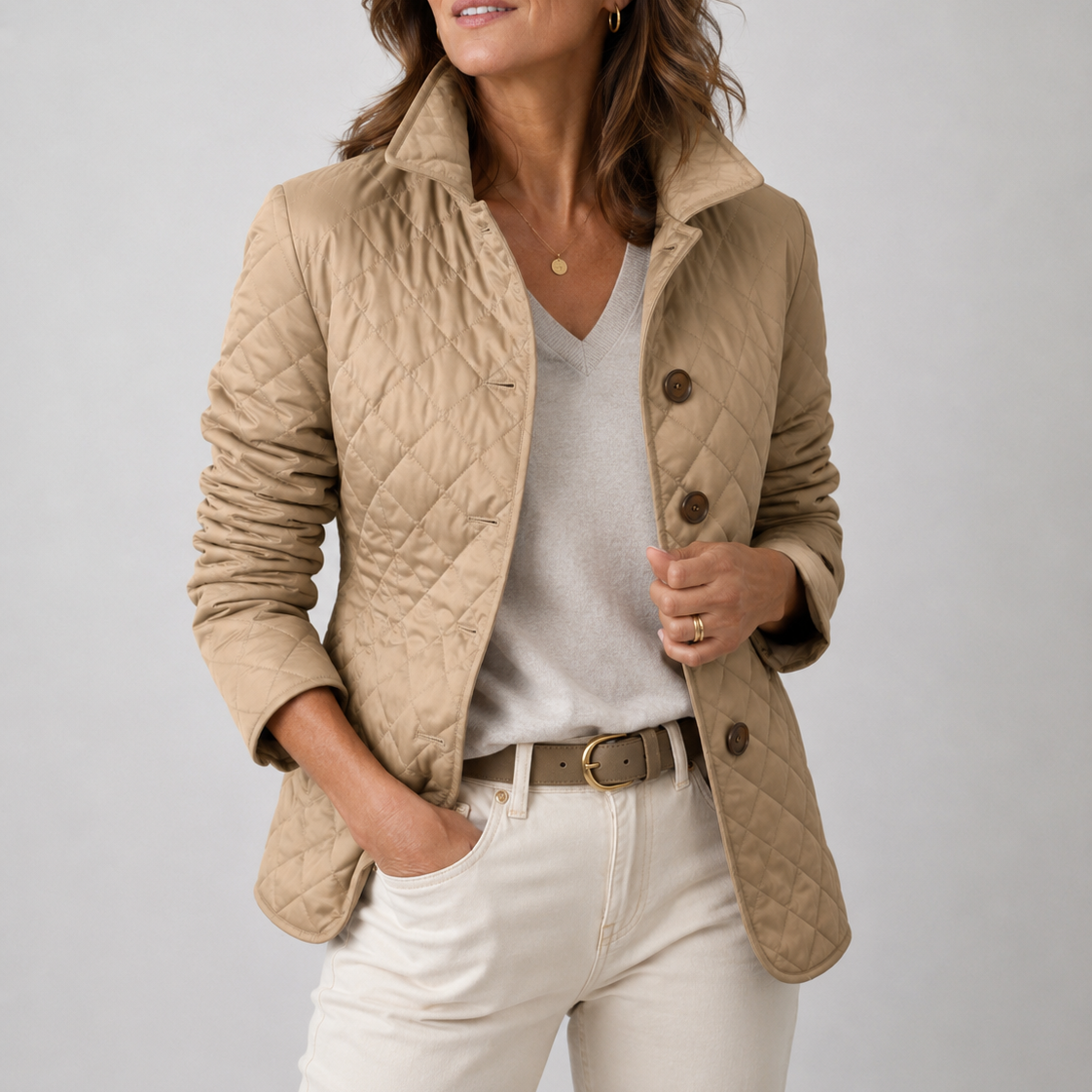 Ruth - Lightweight Quilted Jacket