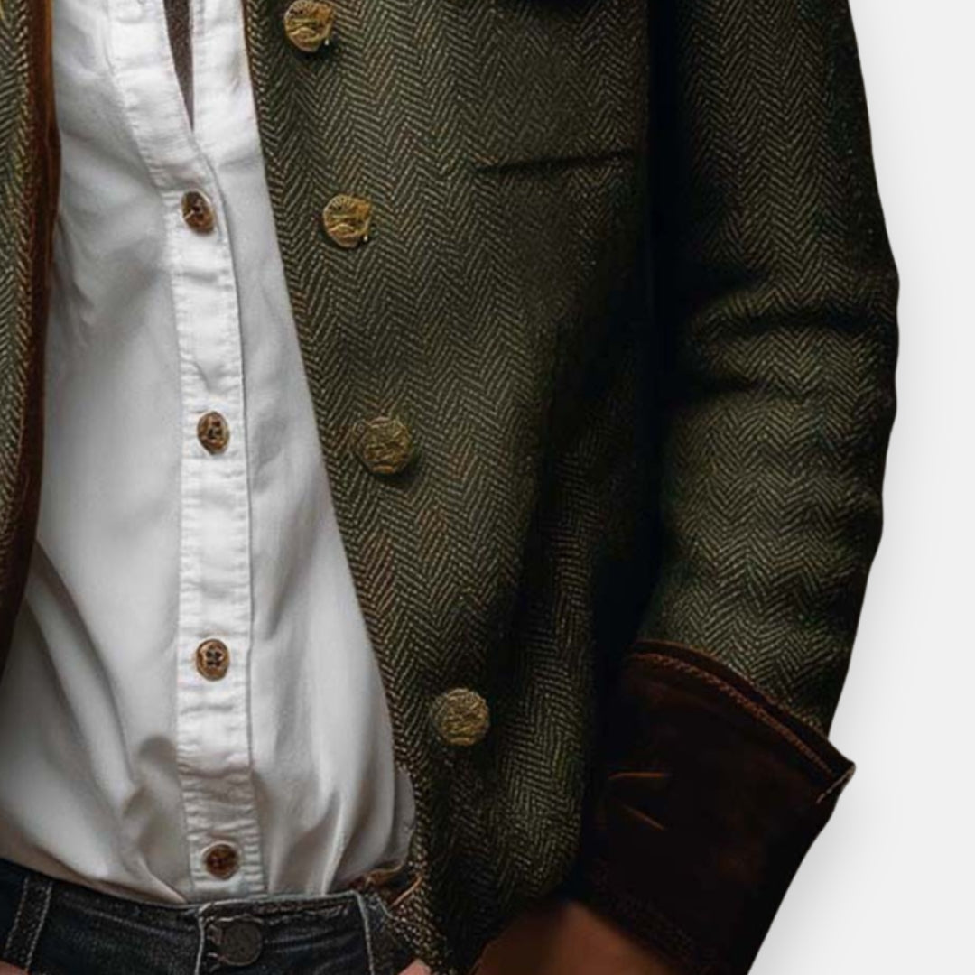 EVA | HERRINGBONE TWEED JACKET