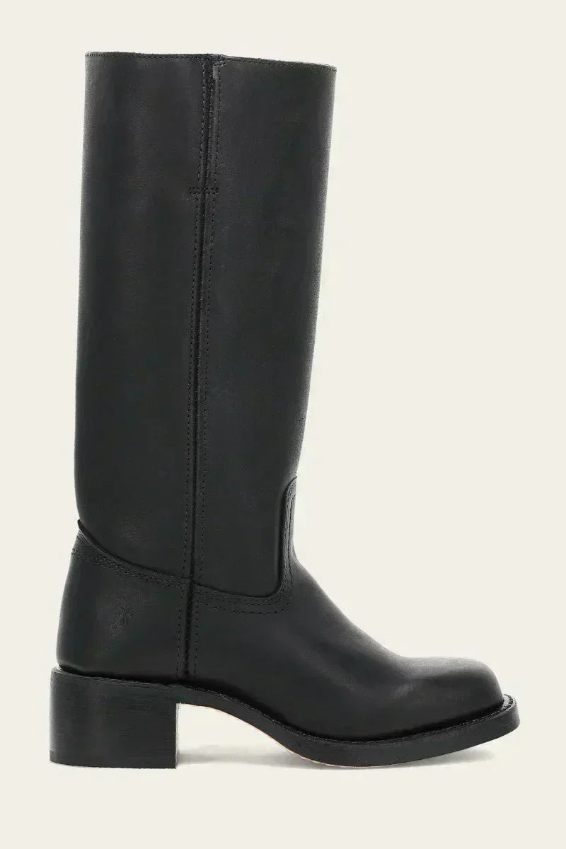 Boots For Women | Mid Calf Block Heel With Closed Toe