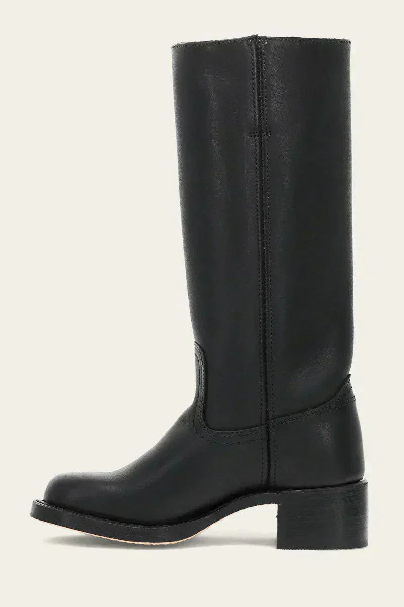 Boots For Women | Mid Calf Block Heel With Closed Toe