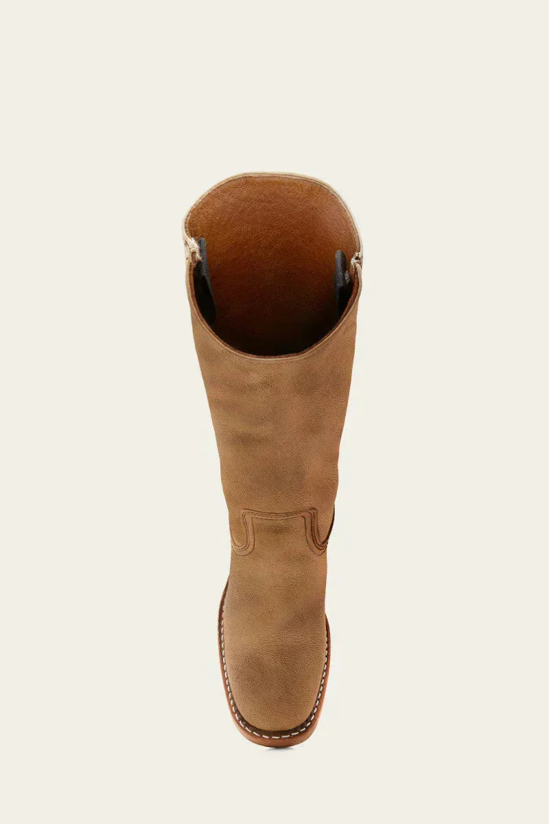 Boots For Women | Mid Calf Block Heel With Closed Toe