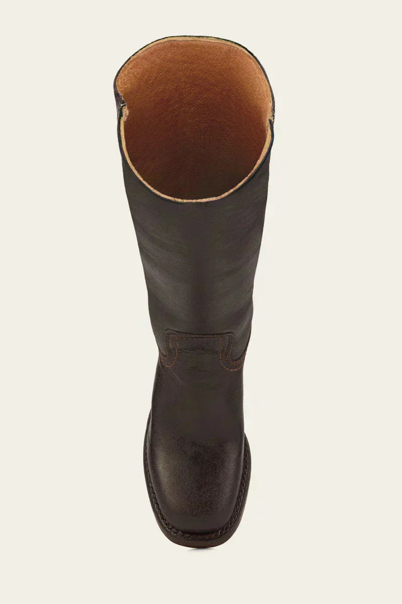 Boots For Women | Mid Calf Block Heel With Closed Toe