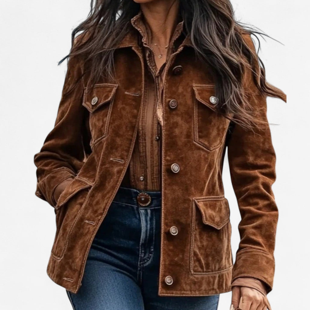 Maya | Refined Button Front Jacket