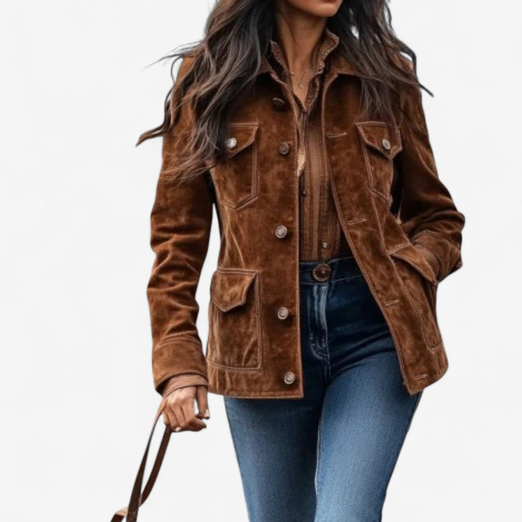 Maya | Refined Button Front Jacket