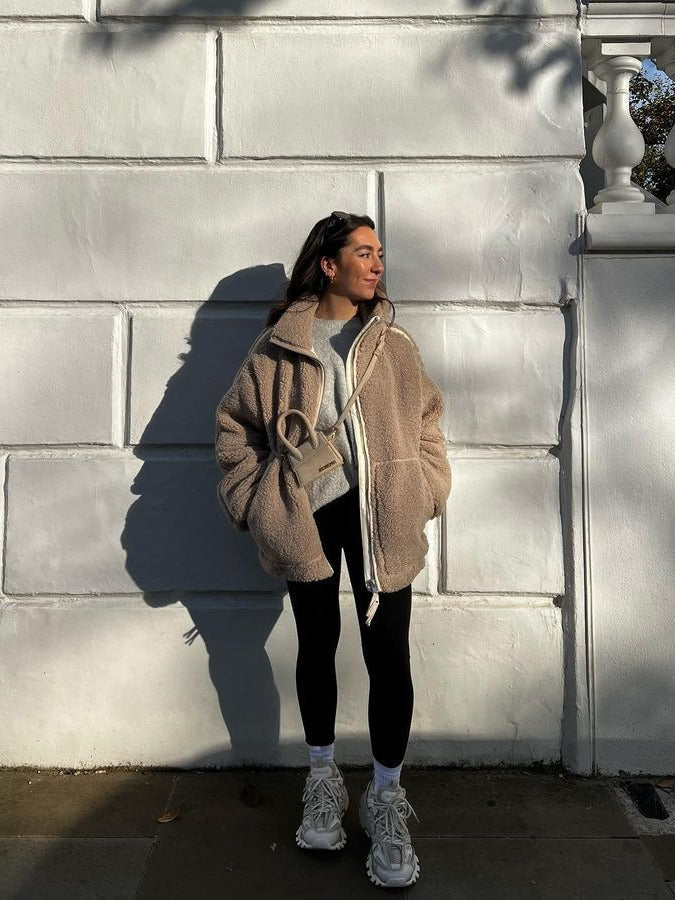 Britta | Cozy Oversized Fleece Jacket