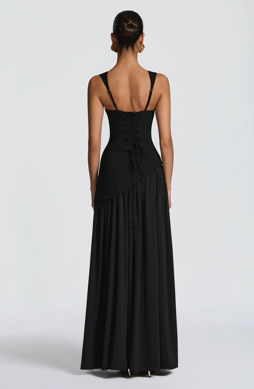 Amelia | Luxurious And Elegant Pleated Evening Maxi Dress