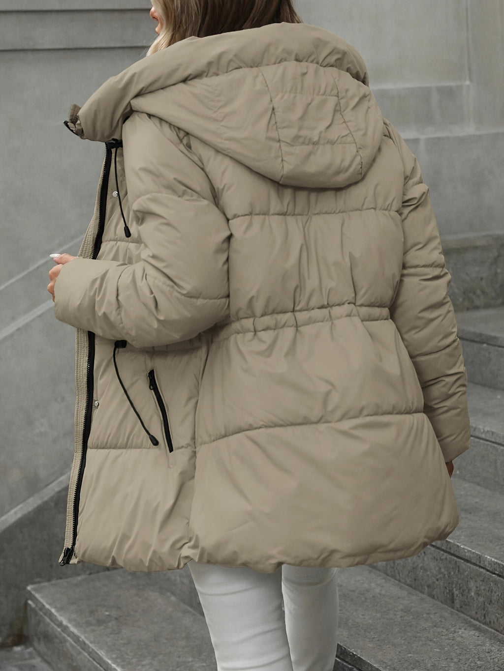 [New Style | Thickened] New Style Women's Mid-Length Hooded Padded Coat | Thickened Premium Feel Jacket 2025