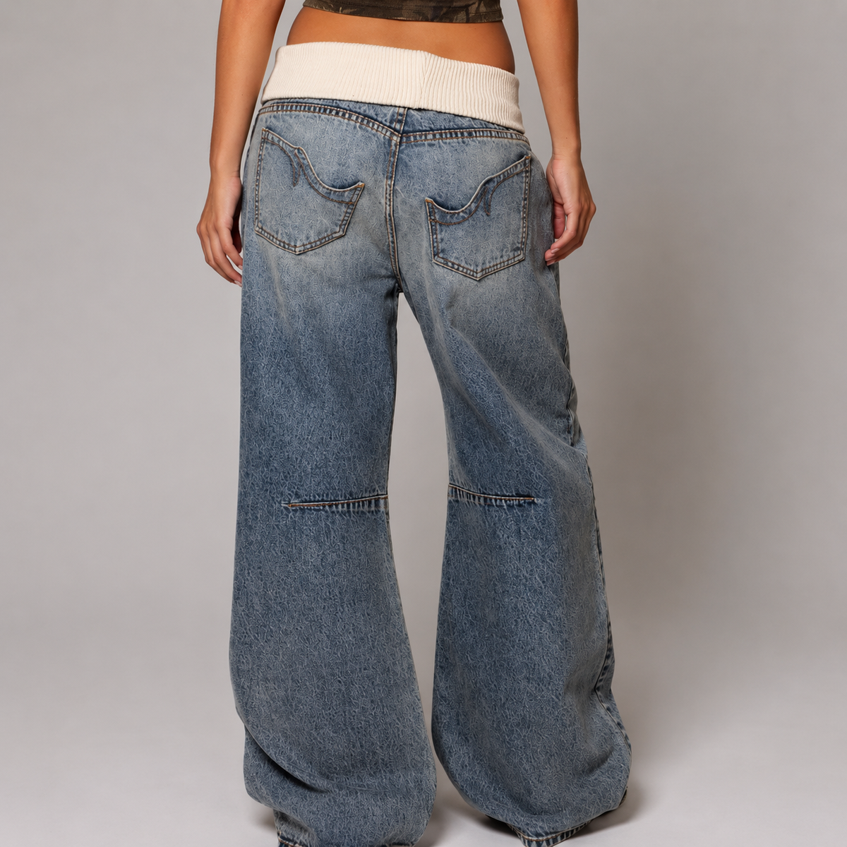 Primrose low rise baggy jeans - view 2