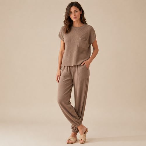Adaline | Sophisticated Knitted Co Ord Set for Women