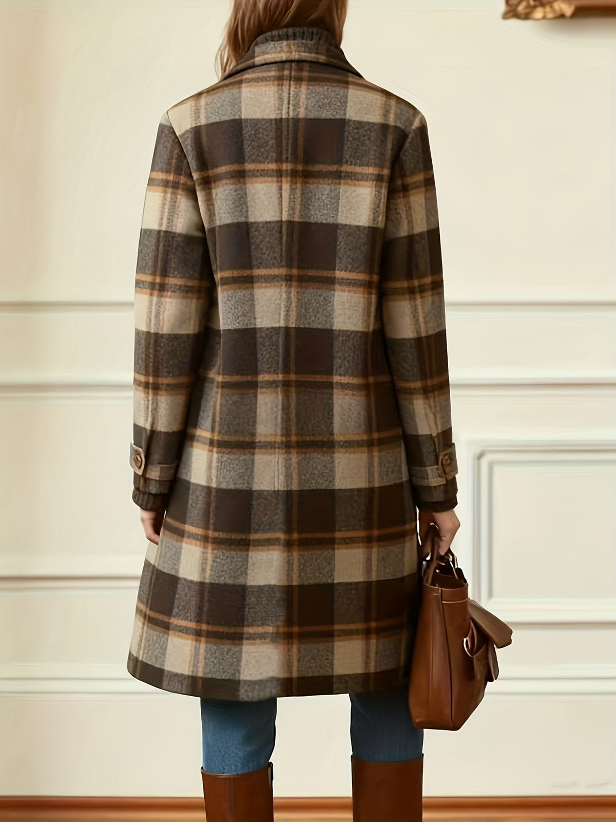 Clara | Cambridge Checked Coat