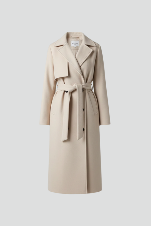 Amelia | Women's Double-Breasted Coat | Belted