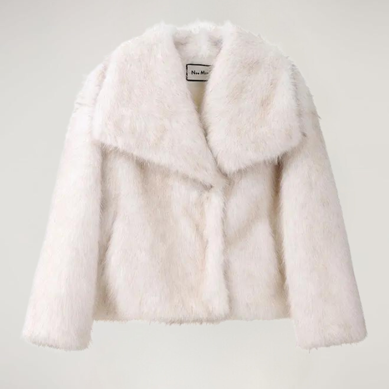 Charlotte | Women's Faux Fur Coat | Collared
