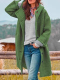 Heather | Women's Longline Coat | Hooded
