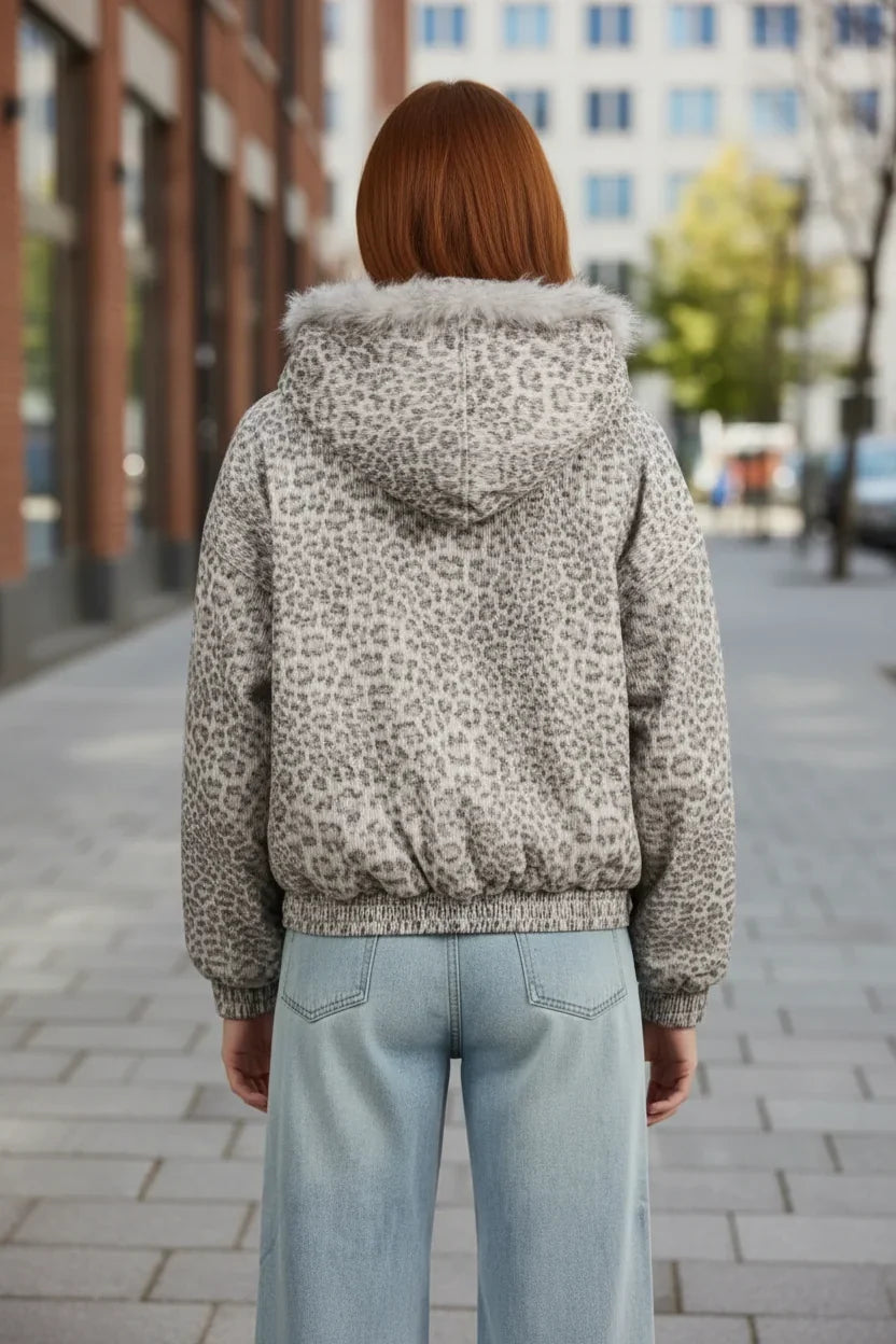Isla | Women's Hooded Puffer Jacket | Faux Fur