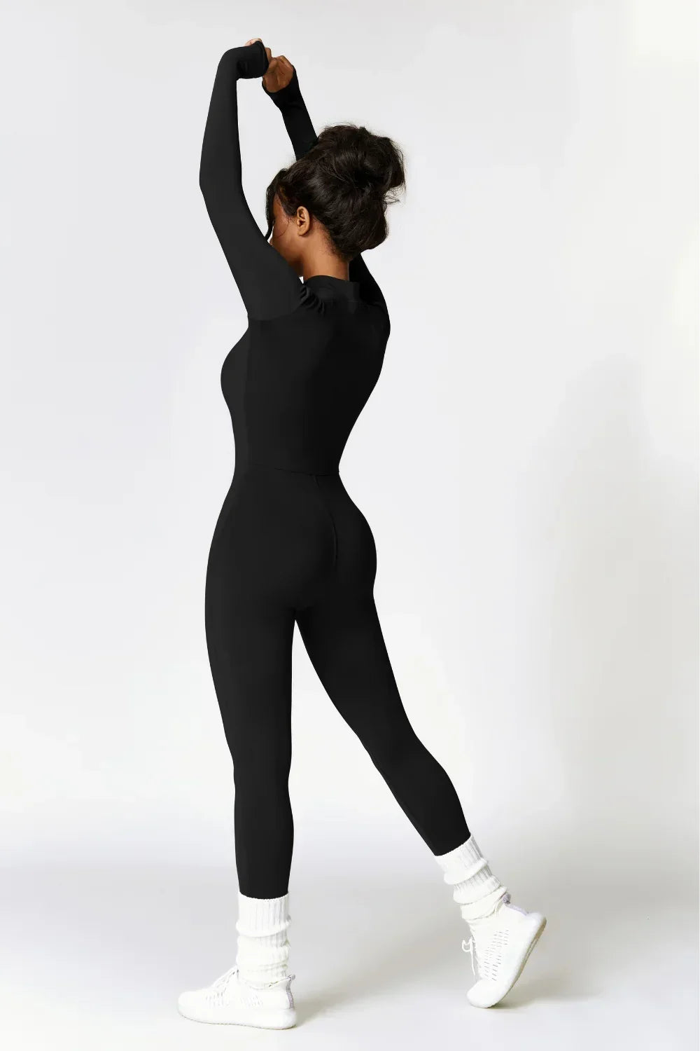 Alice | Women's Long-Sleeve Jumpsuit | Half-Zip