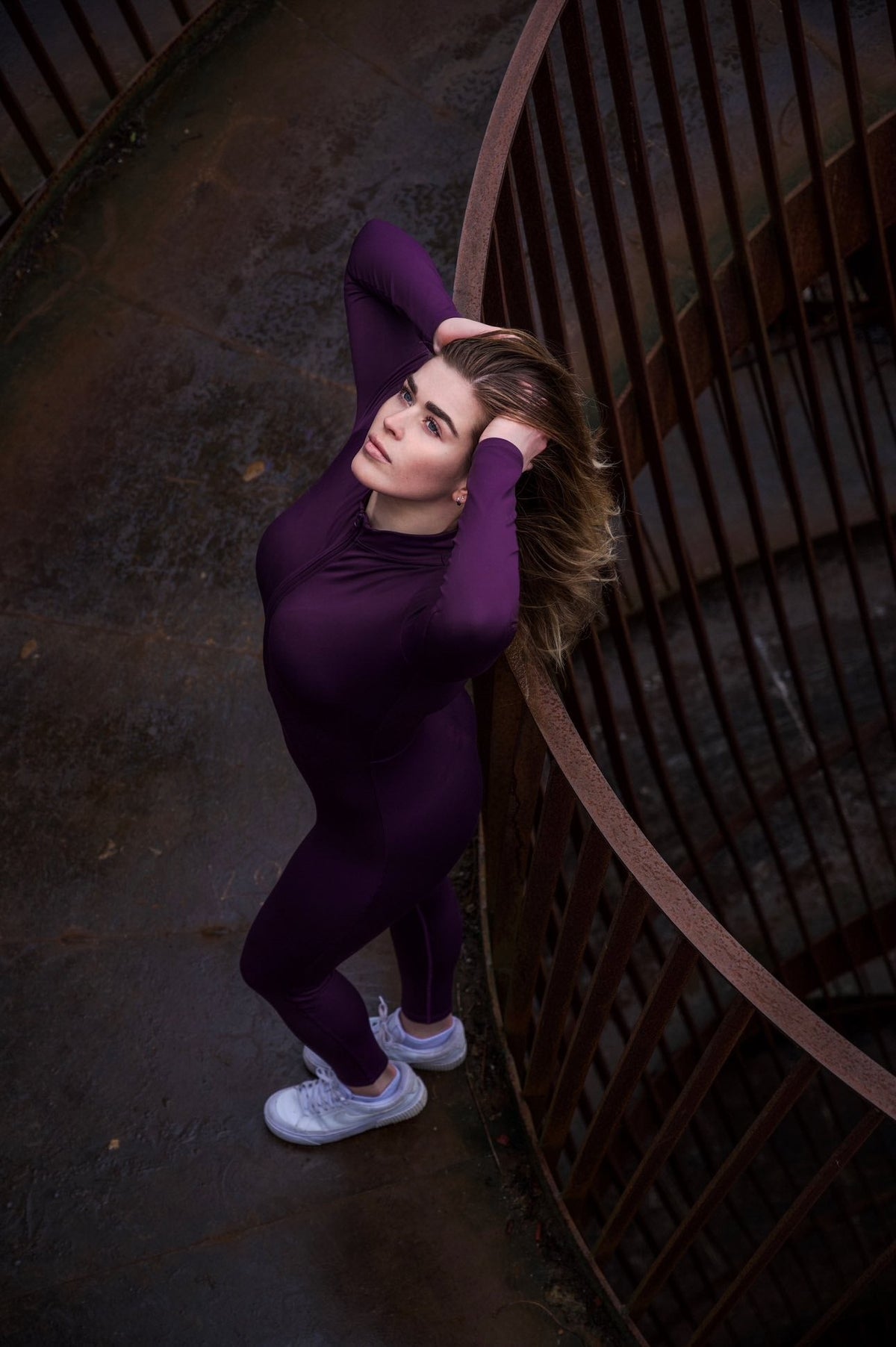Alice | Women's Long-Sleeve Jumpsuit | Half-Zip