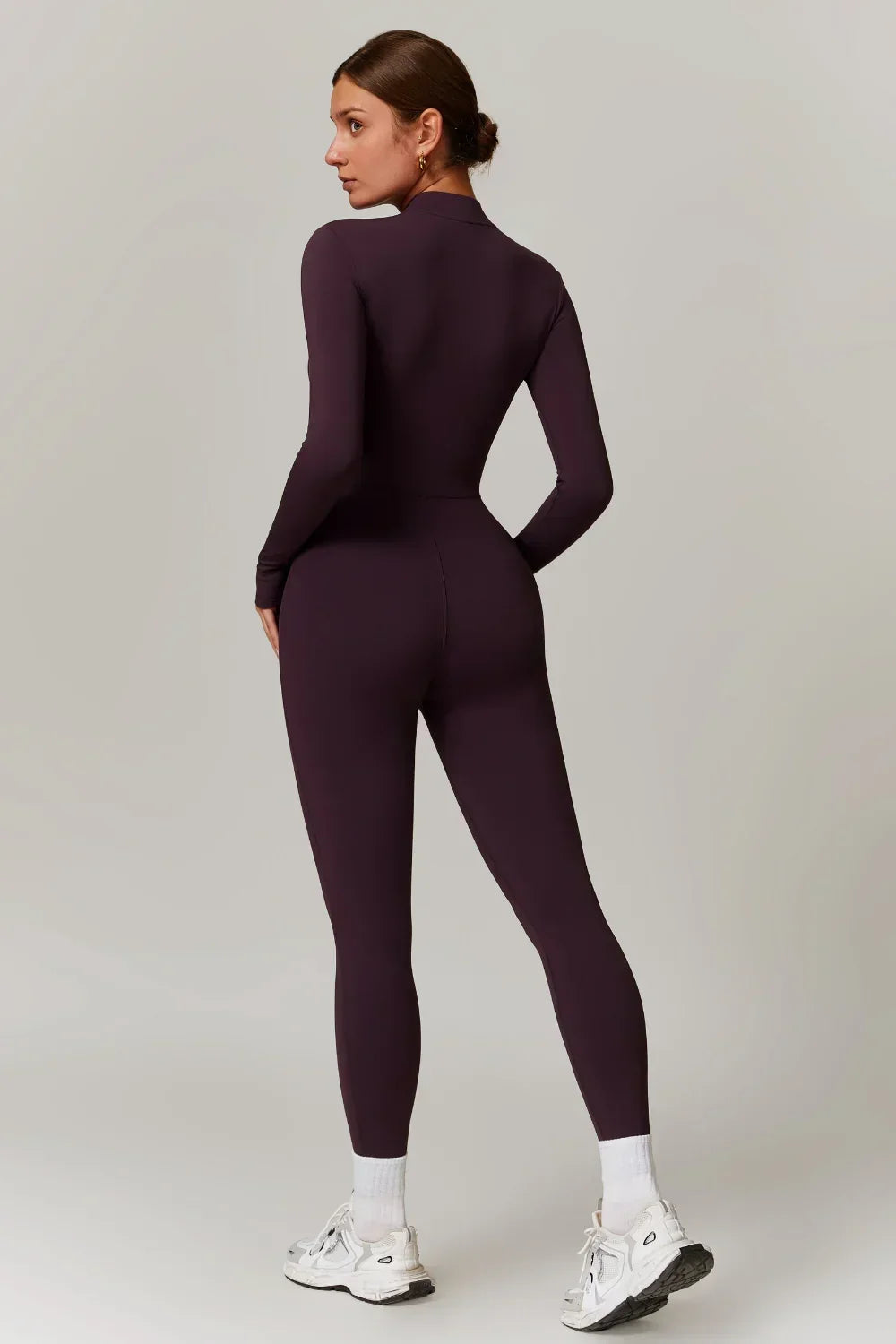 Alice | Women's Long-Sleeve Jumpsuit | Half-Zip