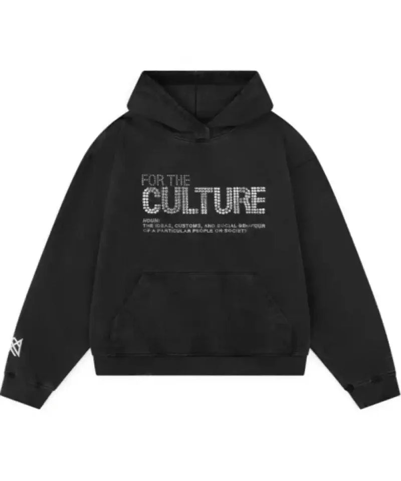 Maya | Women's Oversized Hoodie | Rhinestone Graphic