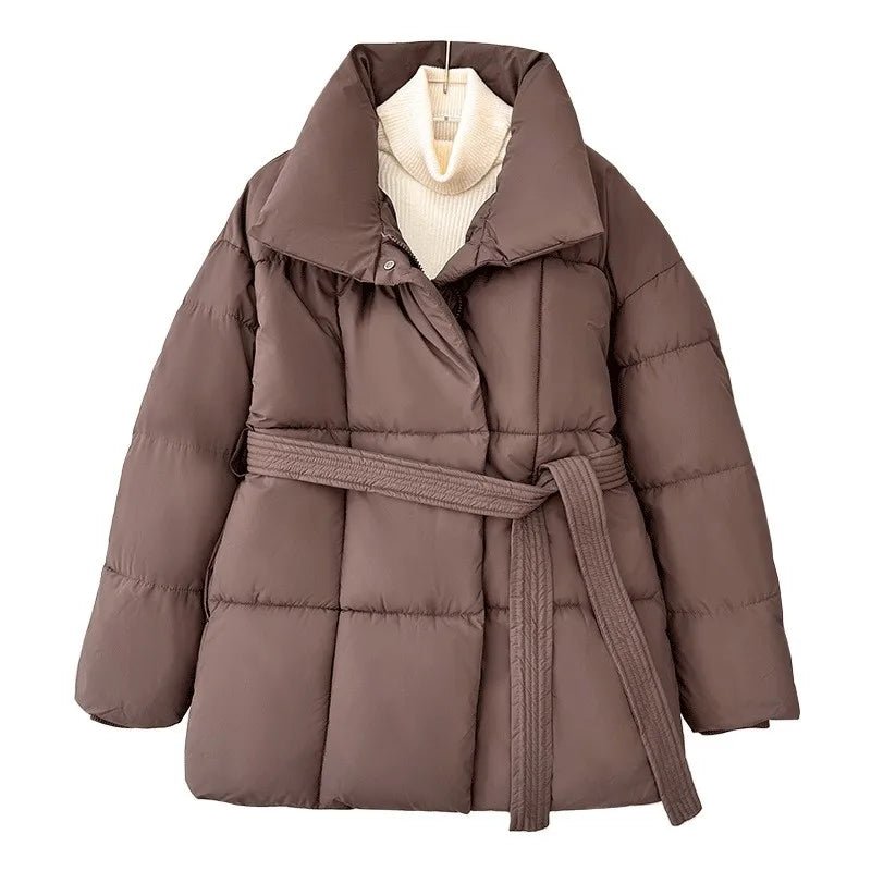 Esme belted puffer coat - view 15