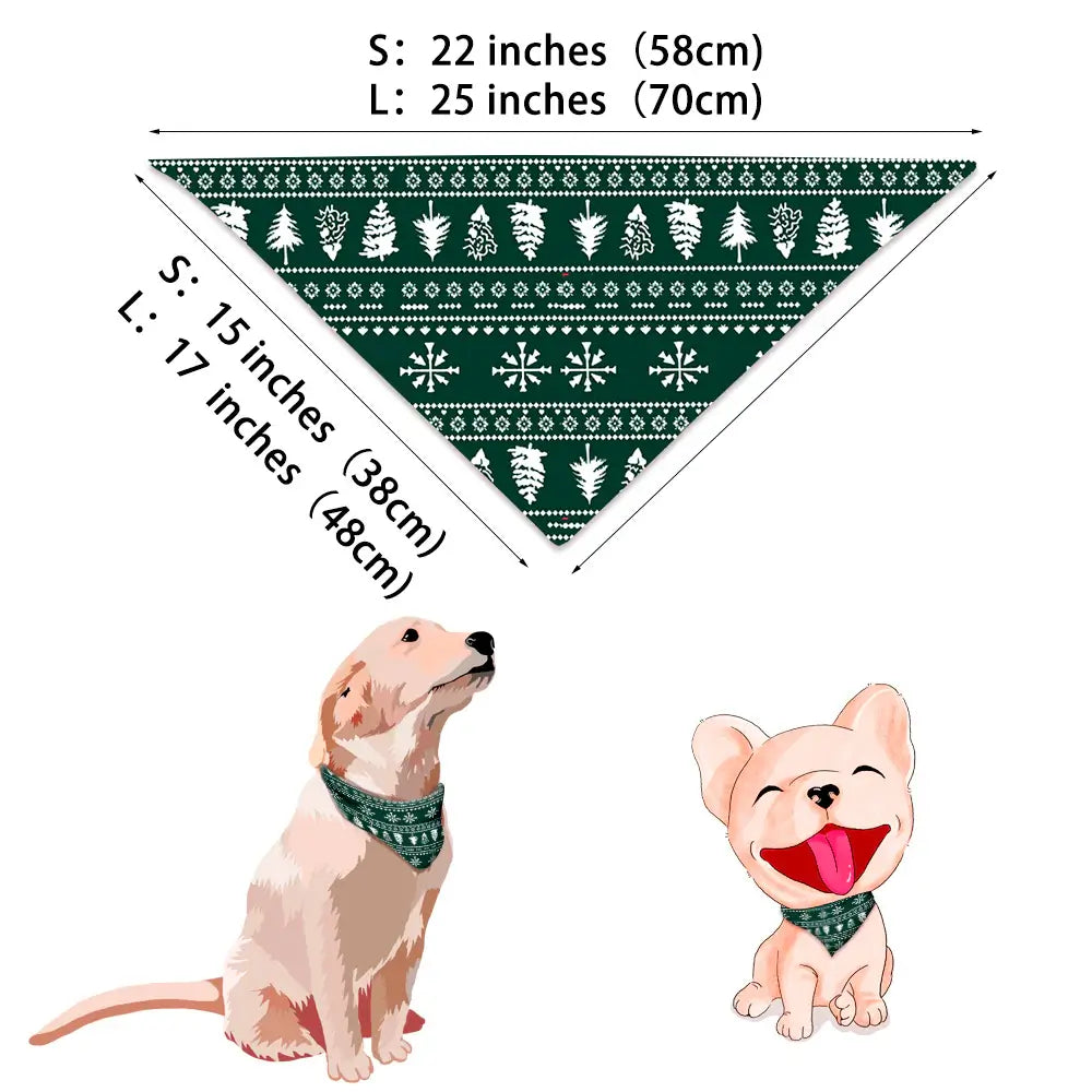 Family in matching green Fair Isle Christmas tree print pyjamas with red cuffs - view 7