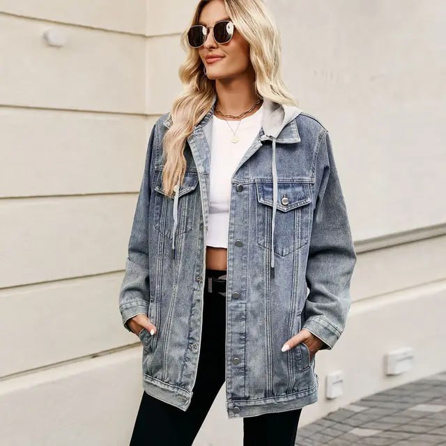 Tabitha longline denim jacket - view 8