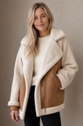 Adeline | Warm Faux Shearling Coat