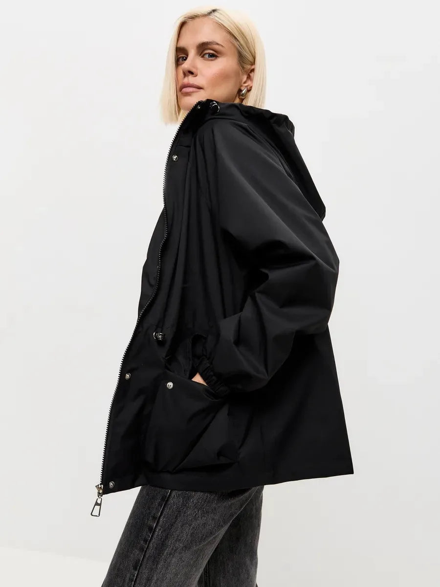 Ottilie hooded rain jacket - view 6