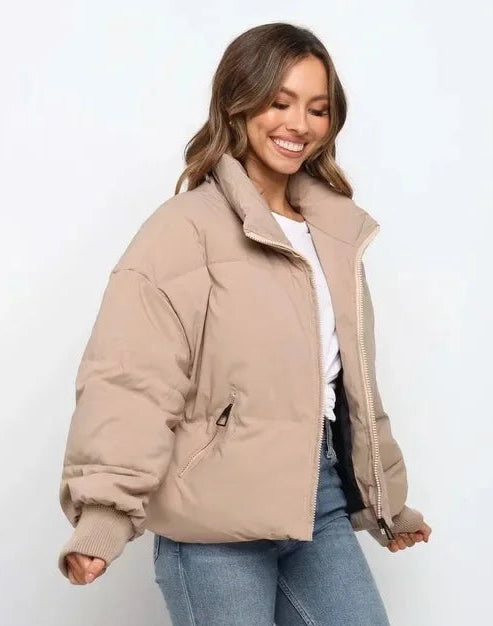 Maren | Stand Collar Puffer Jacket