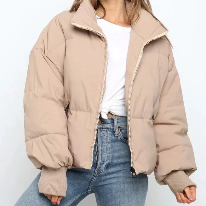 Maren | Stand Collar Puffer Jacket