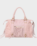 Lavinia braided handle tote bag - front view