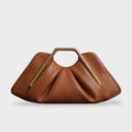 Imogen origami fold clutch bag - front view