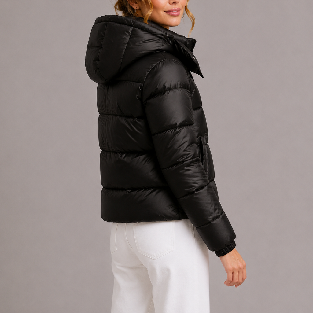 Rosamund hooded puffer jacket - view 4