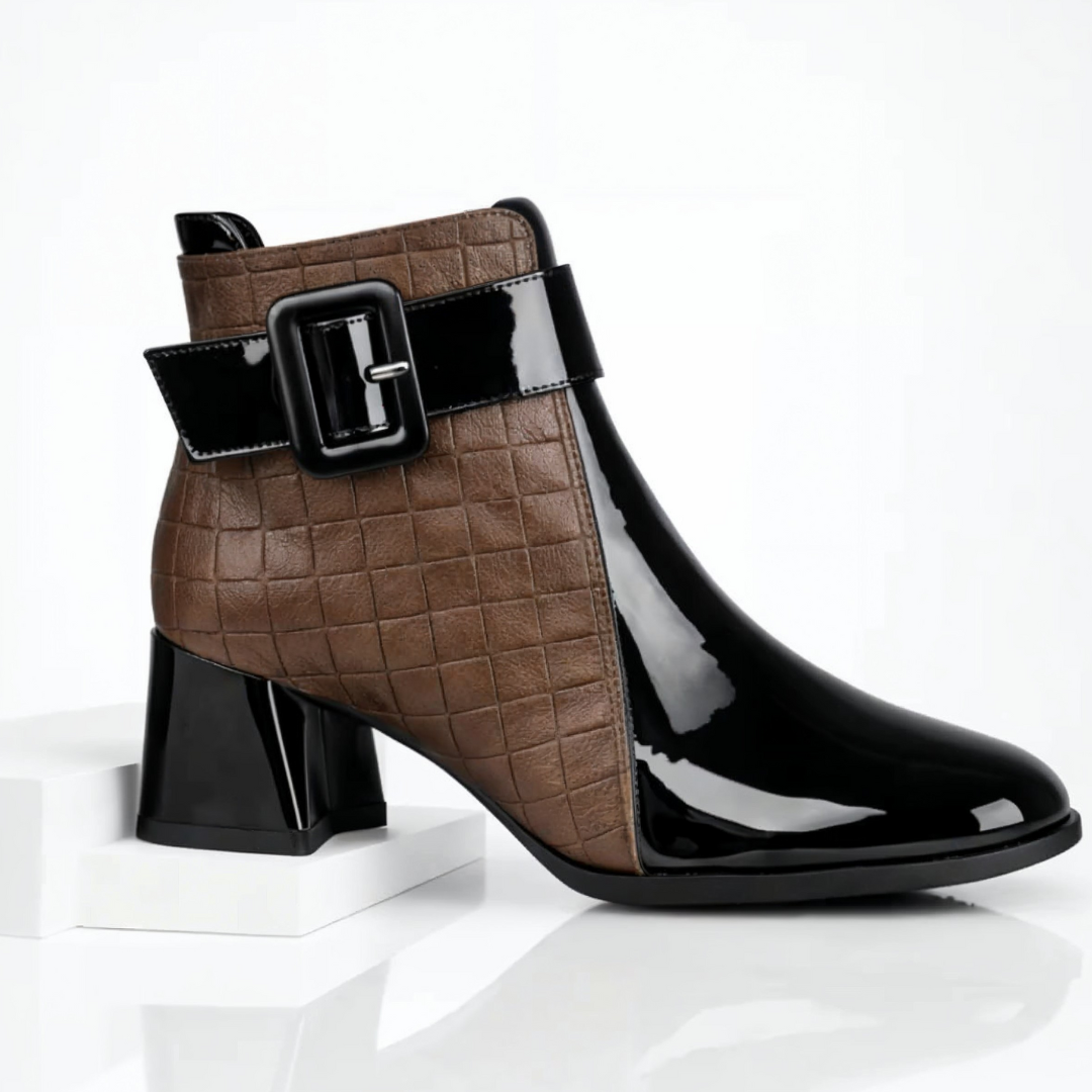 Ursula quilted panel ankle boots - view 10