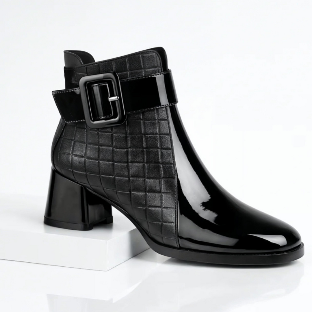Ursula quilted panel ankle boots - view 9