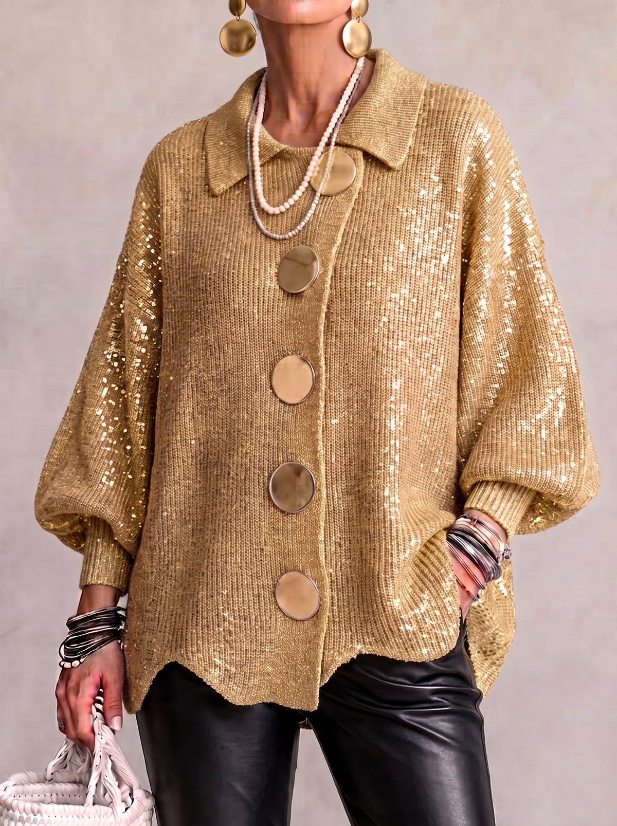 Kaelinae - Heavyweight Oversized Cardigan