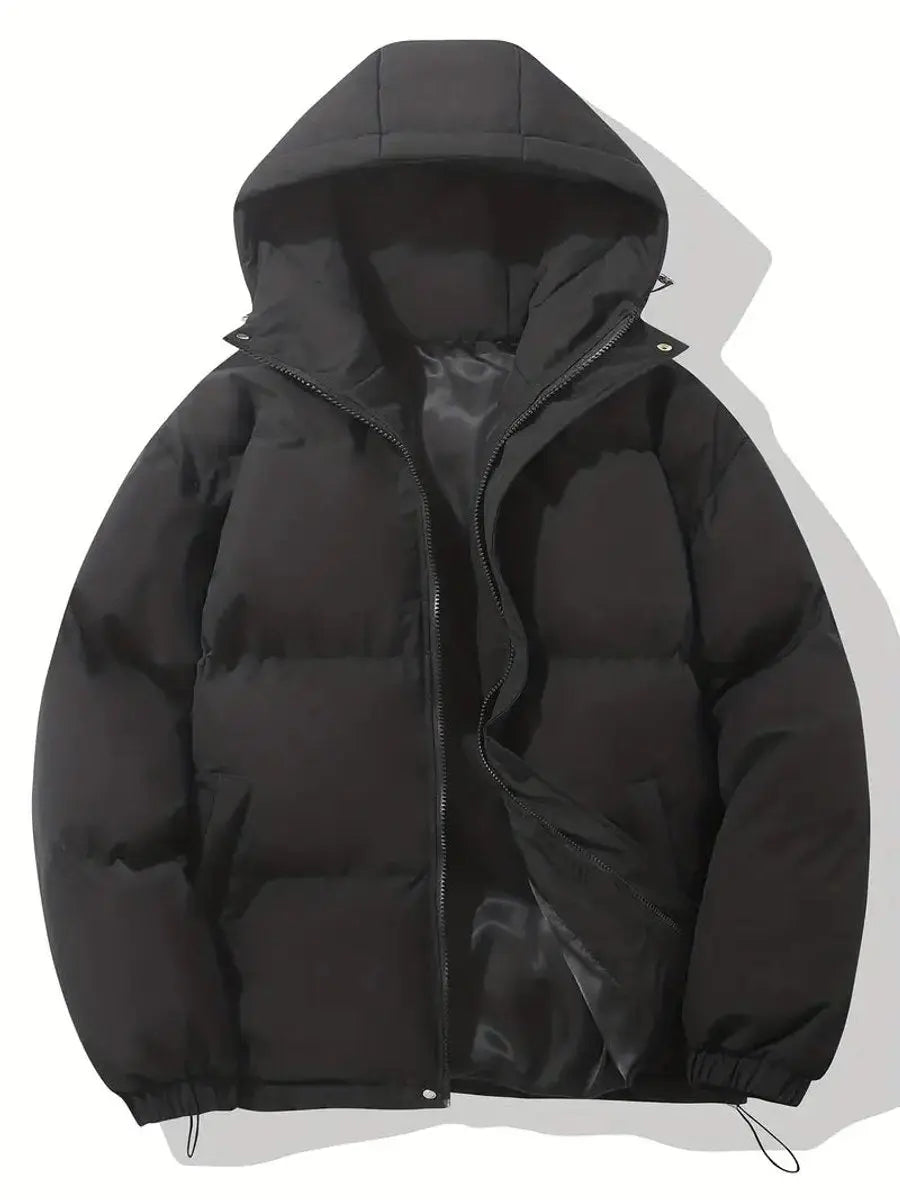 Grace | Women's Hooded Puffer Winter Jacket Zip-Up Padded Coat