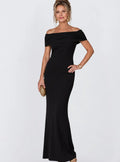 Sophie | Women's Off-Shoulder Bodycon Maxi Cocktail Dress Twist Back